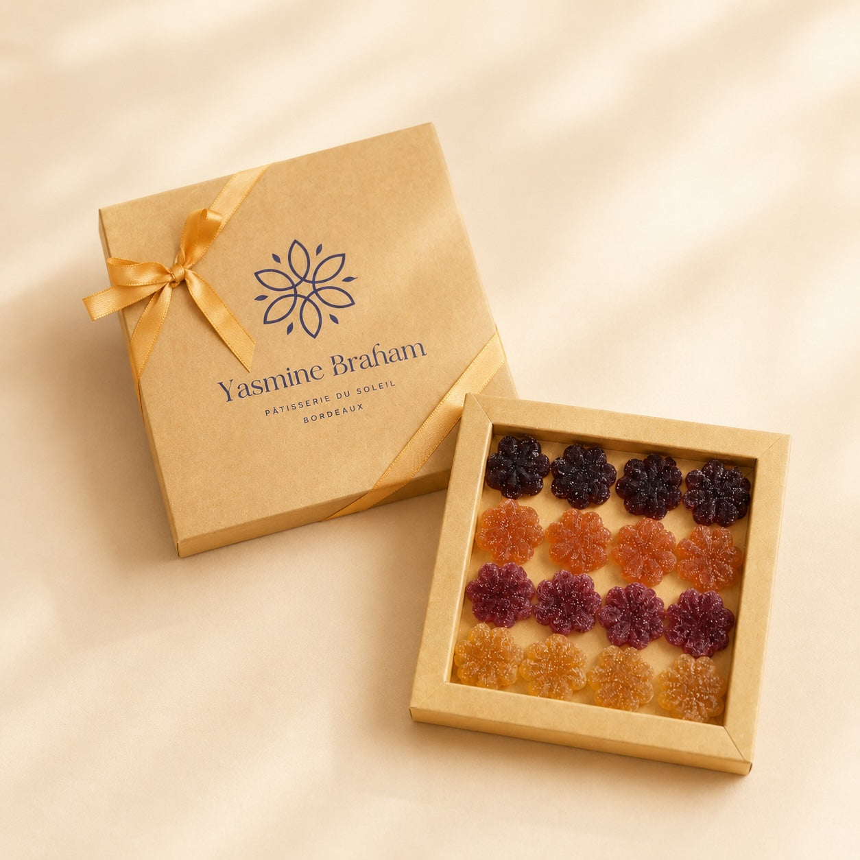 Coffret de pâtes de fruits maison