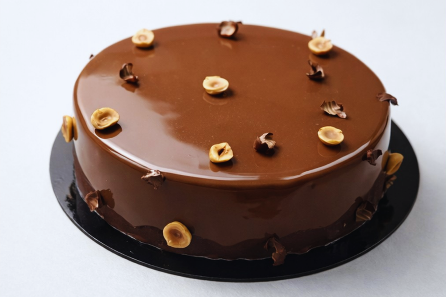 Entremets chocolat gianduja noisette