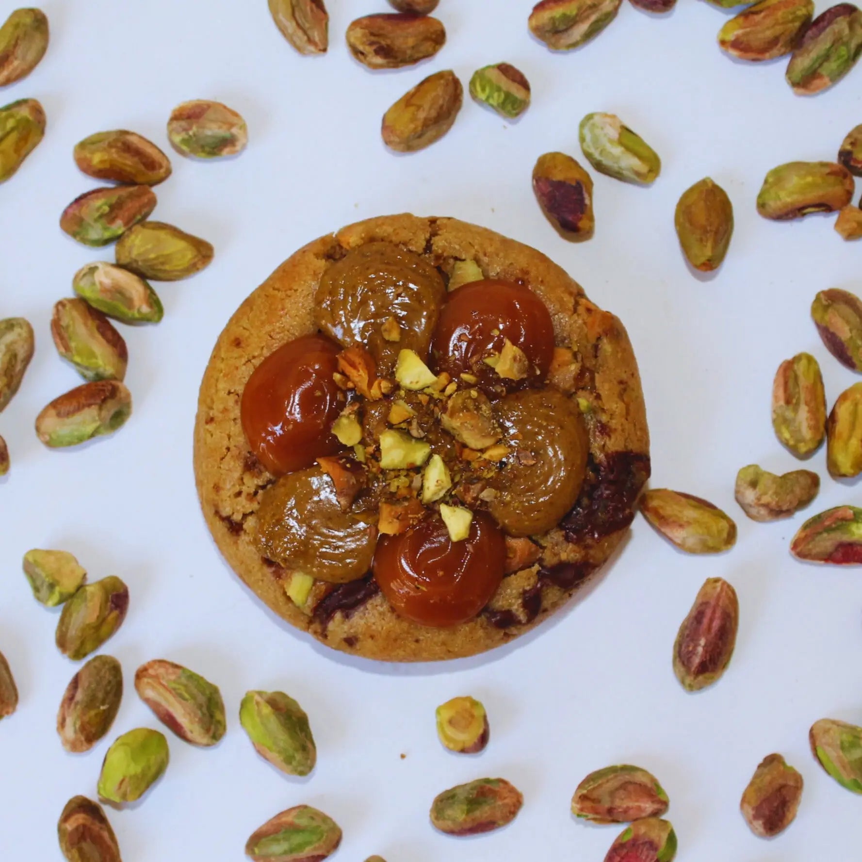 Cookie Sicilia - pistache & chocolat noir Pâtisserie du soleil