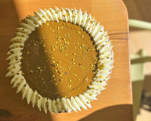 Tarte Soleil - Pistache & Fleur d’Oranger