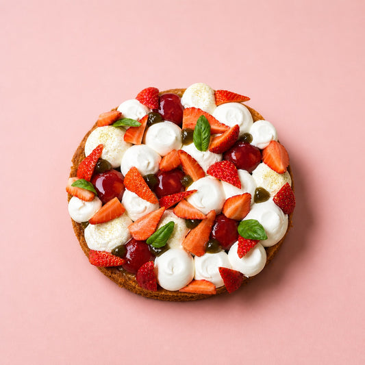 Tarte fraise basilic