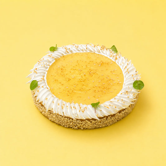 Tarte citron sésame